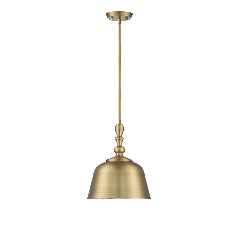 Savoy House Berg 12" Wide Pendant with Metal Shade