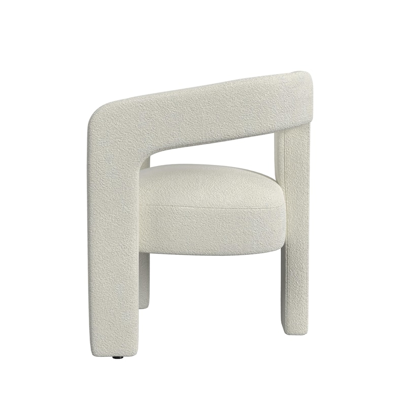 HomePop Upholstered Barrel Accent Chair
