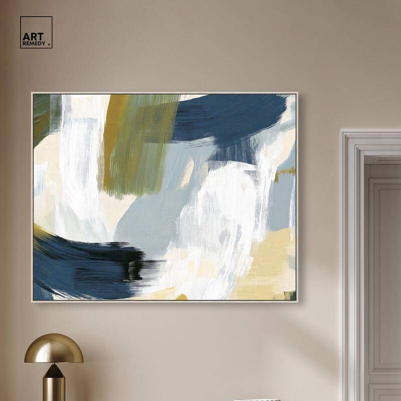 Moss Layers II Canvas by Art Remedy