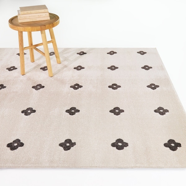 Bazin Geometric Floral Area Rug - Bed Bath & Beyond - 44098905
