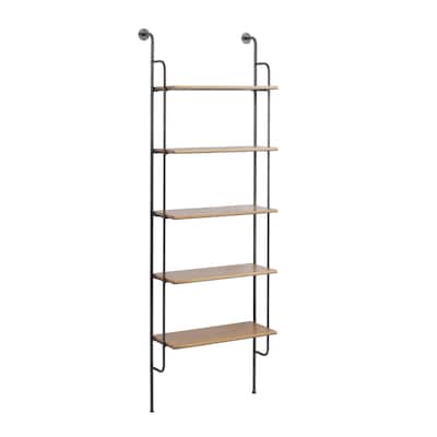 Metal Shelves Wall Shelf - Brown - Roche River Decor