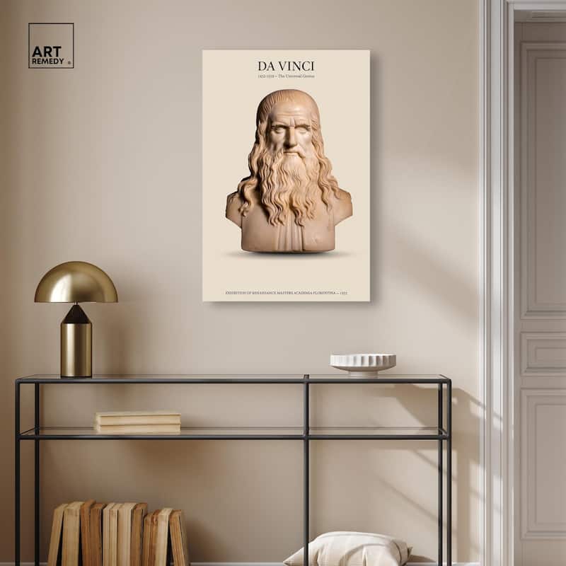 Universal Genius Canvas by Art Remedy, Gallery Wrapped