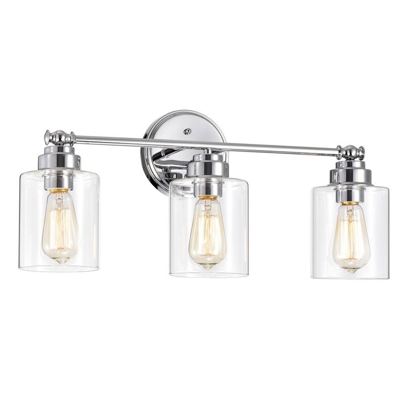3-light Bath/ Vanity Light - Chrome