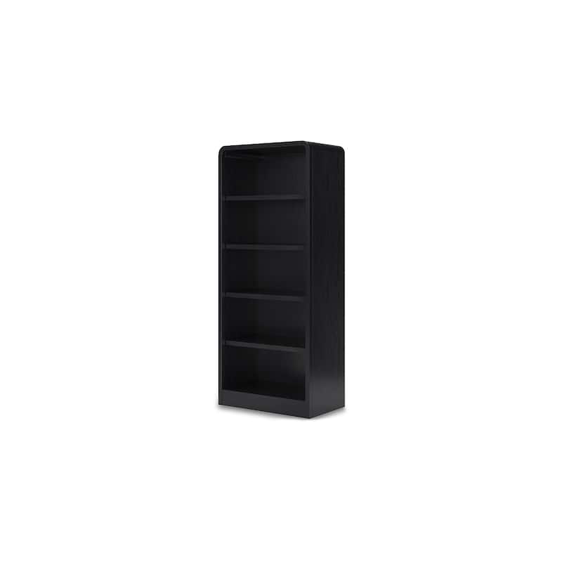 Signature Design by Ashley Rowanbeck Black 72" Bookcase - 30.25" W x 16" D x 72" H