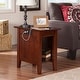 preview thumbnail 15 of 33, AFI Nantucket Chair Side Table with Built-in Charger