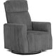 preview thumbnail 1 of 11, Dream On Me Oliver Manual Recline Glider Carbon Grey
