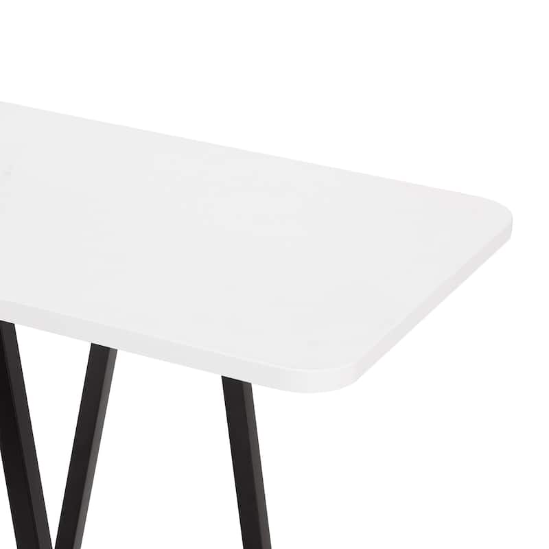 Manhattan Comfort Modern Celine 47.24" Sideboard with 2 Shelves in Black