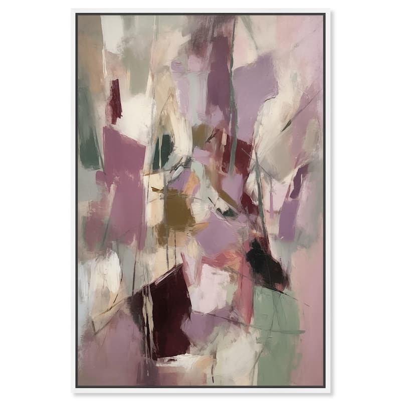 Earth and Ether I Canvas by Art Remedy - 20" x 30" - White