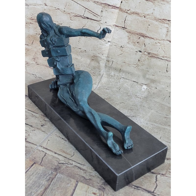 The Anthropomorphic Cabinet 1936 Bronze Statue Sculpture Salvador Dali 8 Inches X 12 Inches