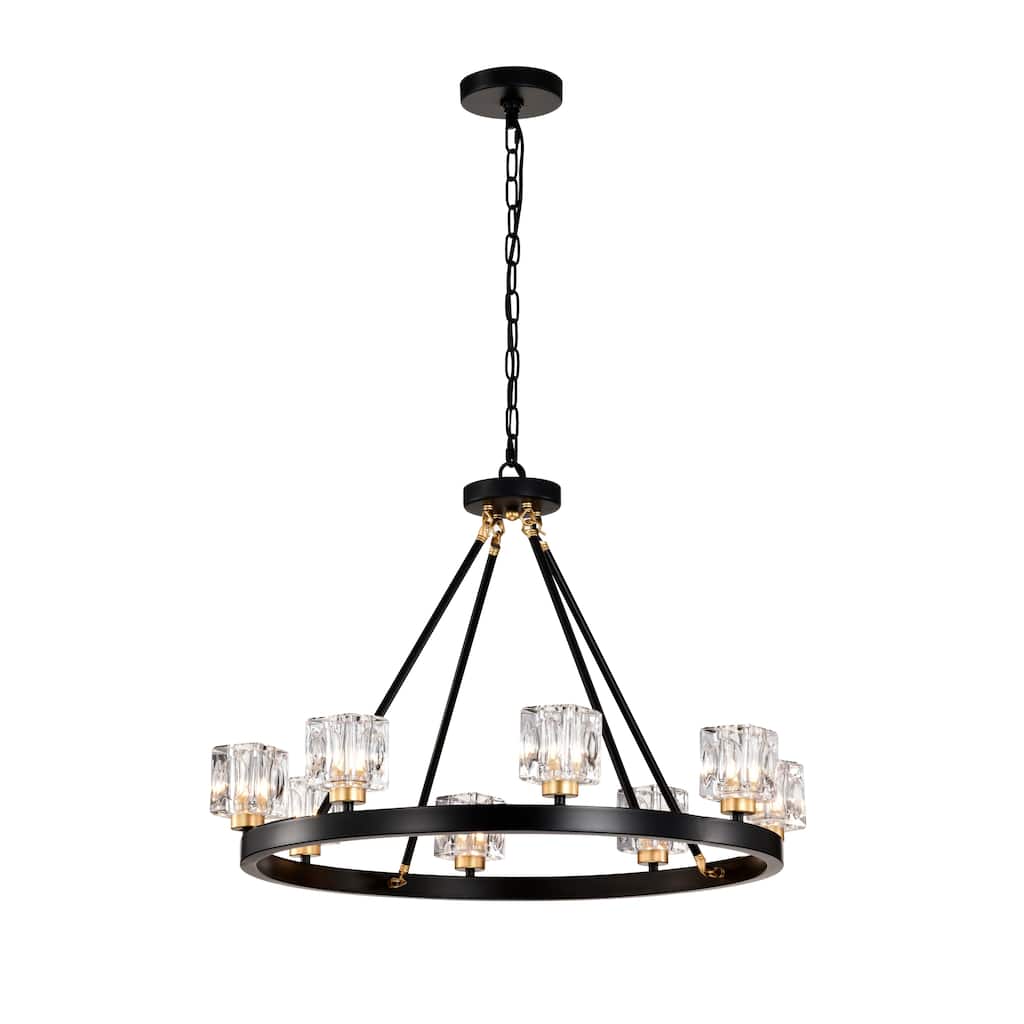 Chandelier Farmhouse Modern, for Living Room Kitchen Island Foyer Hallway, Entryway Bedroom Rustic Dining Room