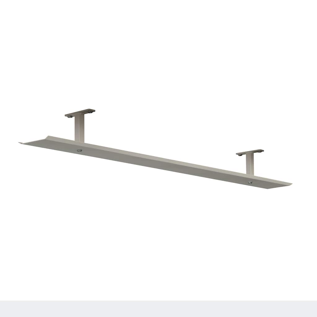 Metal Cord Management Trough, White