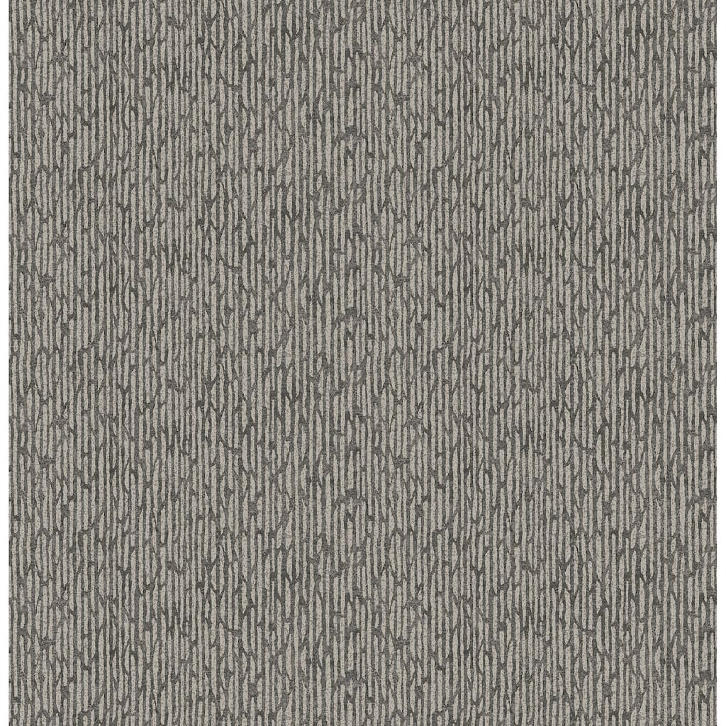 A-Street Prints Mackintosh Charcoal Textural Wallpaper