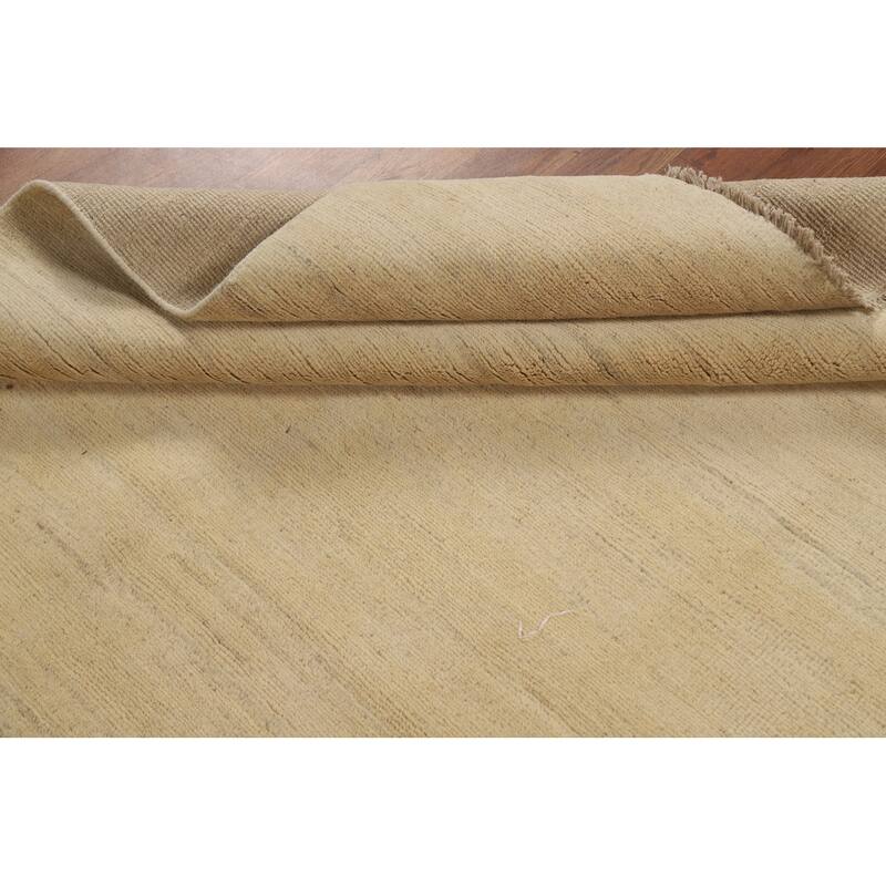 Modern Gabbeh Oriental Rug Handmade Wool Carpet - 4'10"x 6'2"