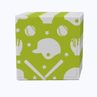 Fabric Textile Products, Inc. Napkin Set of 4, 100% Cotton, 20x20 ...