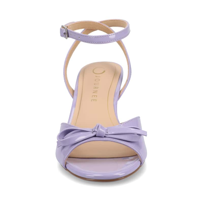 Journee Women's Jennifer Dress Sandals - Lilac - 9.5