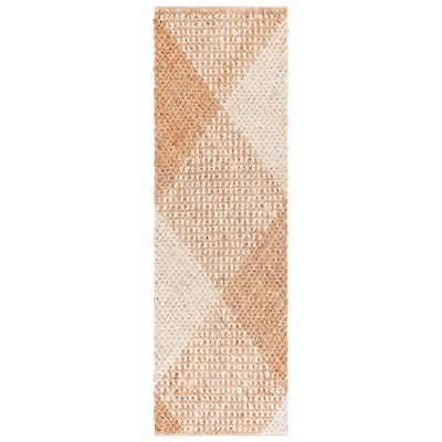 SAFAVIEH Flatweave Natural Saadet Fiber Farmhouse Jute Rug