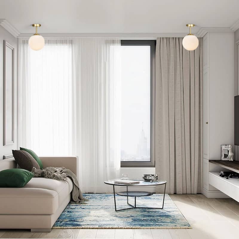 Light Society Tesler Globe Ceiling Light