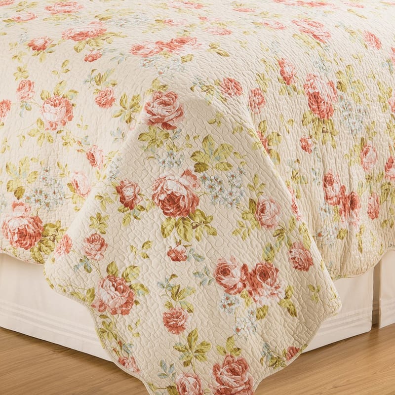 Whitney Floral Cotton Quilt