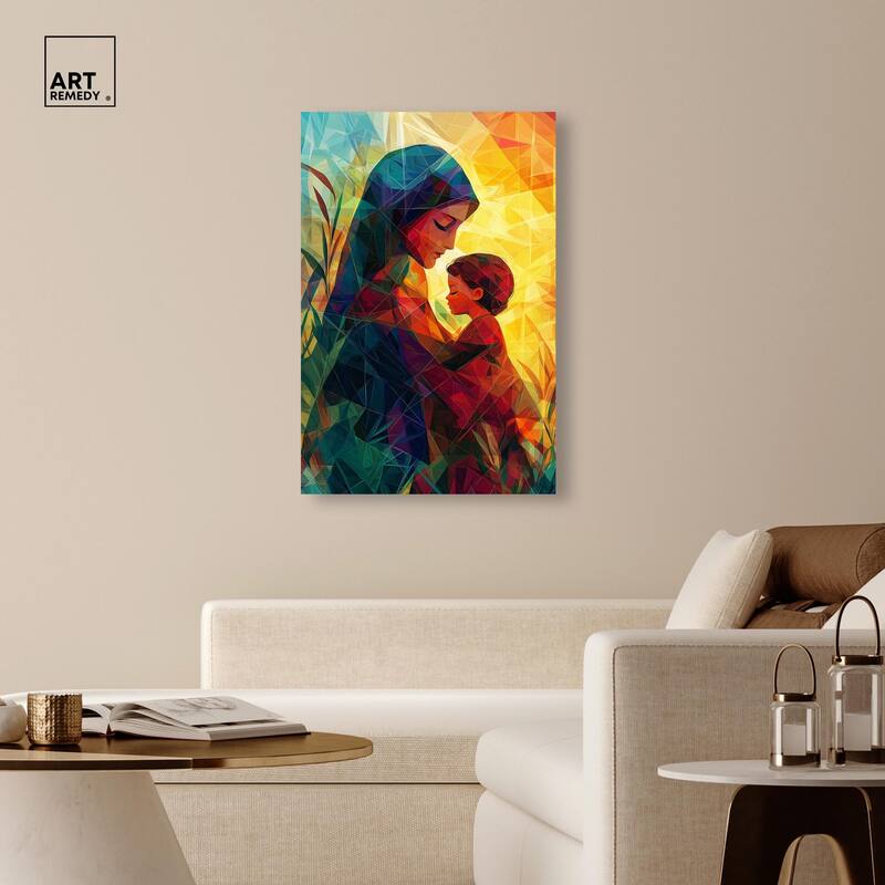 Facet of Feeling Canvas by Art Remedy, Gallery Wrapped