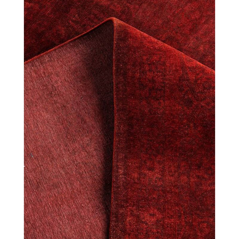 Fine Vibrance One-of-a-Kind Hand-Knotted Area Rug - Pink, 9' 4" x 11' 10" - 9' 4" x 11' 10"