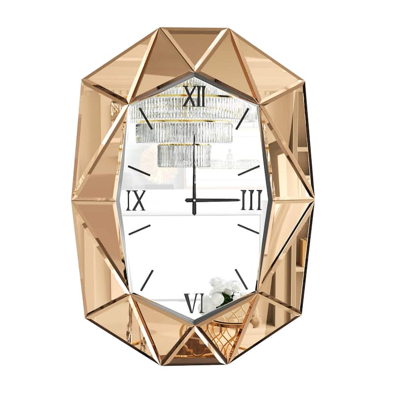 Diamond Beveled Edge Bathroom Wall Vanity Mirror