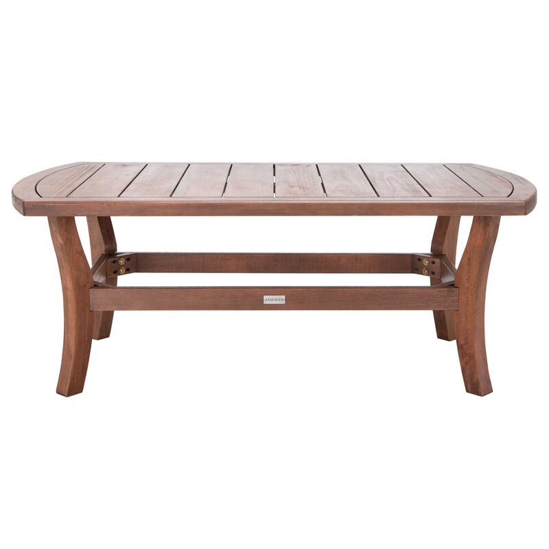 SAFAVIEH Couture Myrna Outdoor Coffee Table - 50.4" W x 28.5" L x 18.9" H - 50Wx29Dx19H