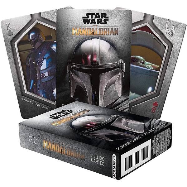 slide 2 of 3, Star Wars The Mandalorian Photo Playing Cards