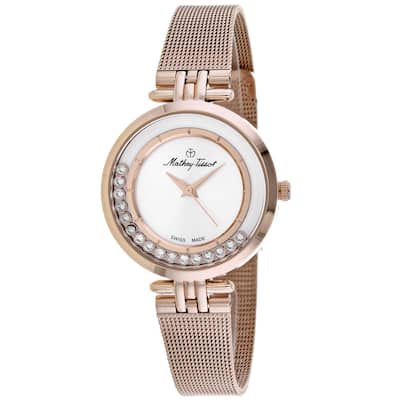 Mathey Tissot Women's Fleury XVI Silver Dial Watch - FOO4PI - 6 (36)