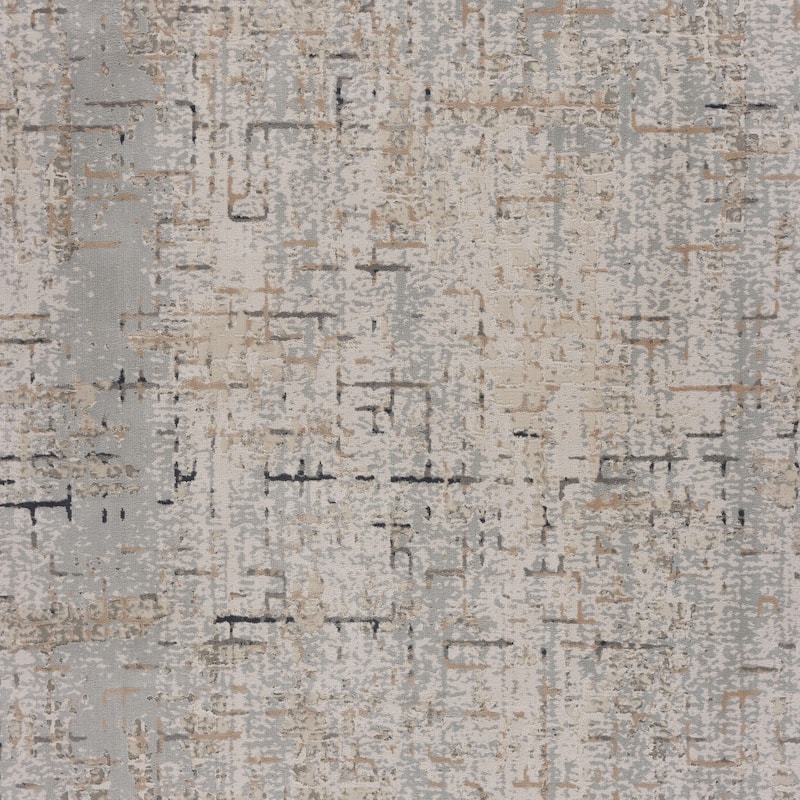 Abstract Area Rug - 2'3" x 12' Runner