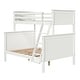 preview thumbnail 6 of 8, Linon Kamran Twin over Full Bunk Bed