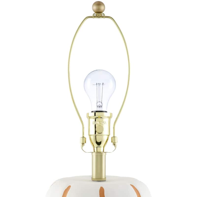 Livabliss Kinki Traditional Accent Table Lamp - 25"H x 18"W x 18"D