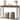 31.49" H Modern Fluted Console Table with Storage Shelf, Narrow Entryway Sofa Table for Living Room, Hallway