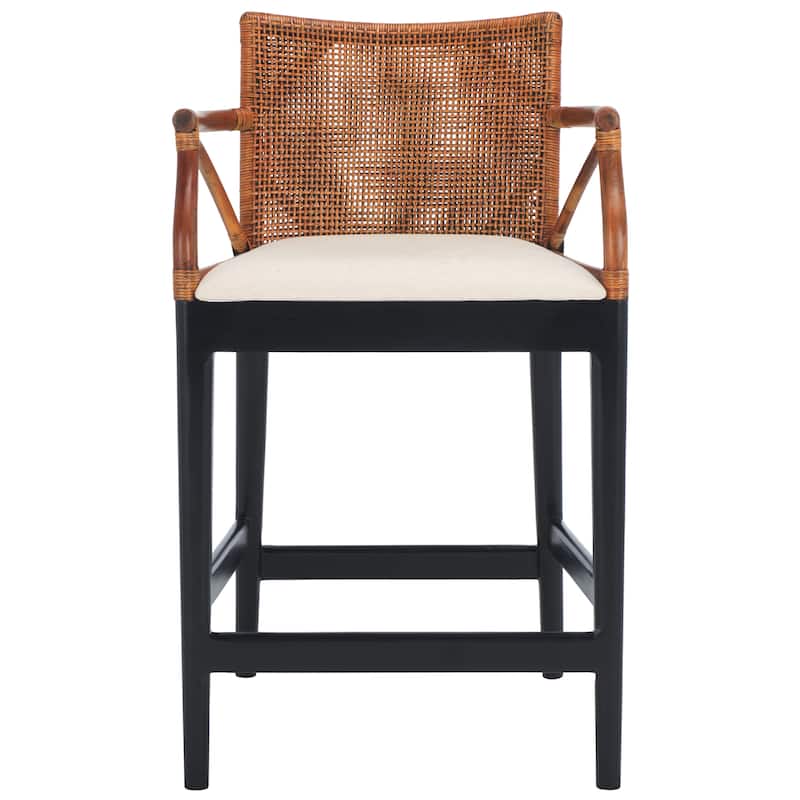 SAFAVIEH Gianni 26-inch Counter Stool - 22"W x 21"D x 36"H