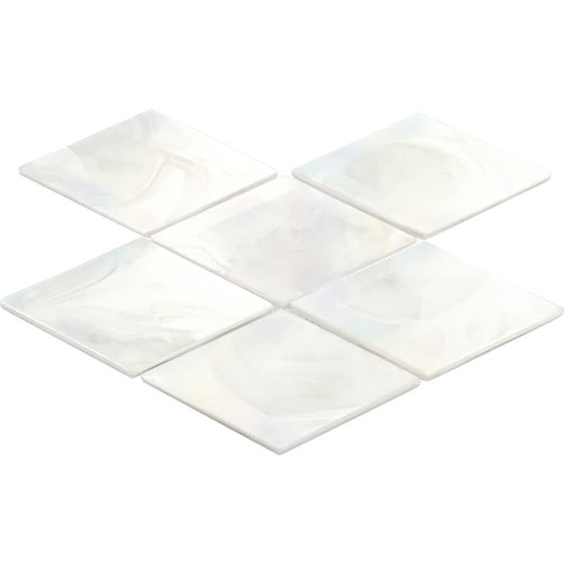 Daltile Starcastle 3" x 6" Diamond Scale Glass Wall Mosaic (15 PC Per Carton) (7.50 SQFT Per Carton)