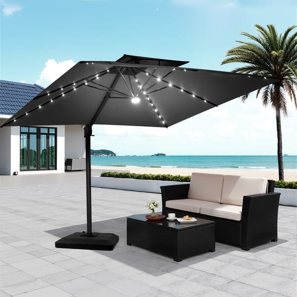 9ft patio umbrella canopy 8 ribs Formosa Covers 9ft Umbrella Replacement Canopy 8 Ribs in Royal (Canopy Only)