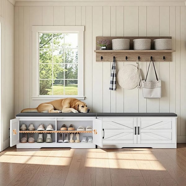 Storage Bench With Window Bench Seat Cushions Indoor Mudroom Bench