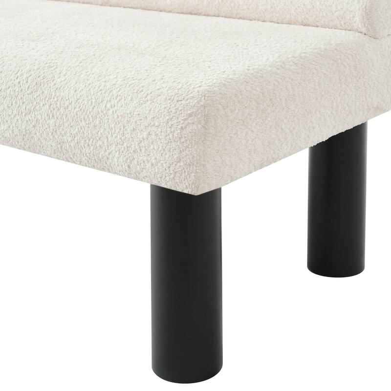 Christopher Knight Home - Modern Upholstered Bench with Padded Seat and Backrest