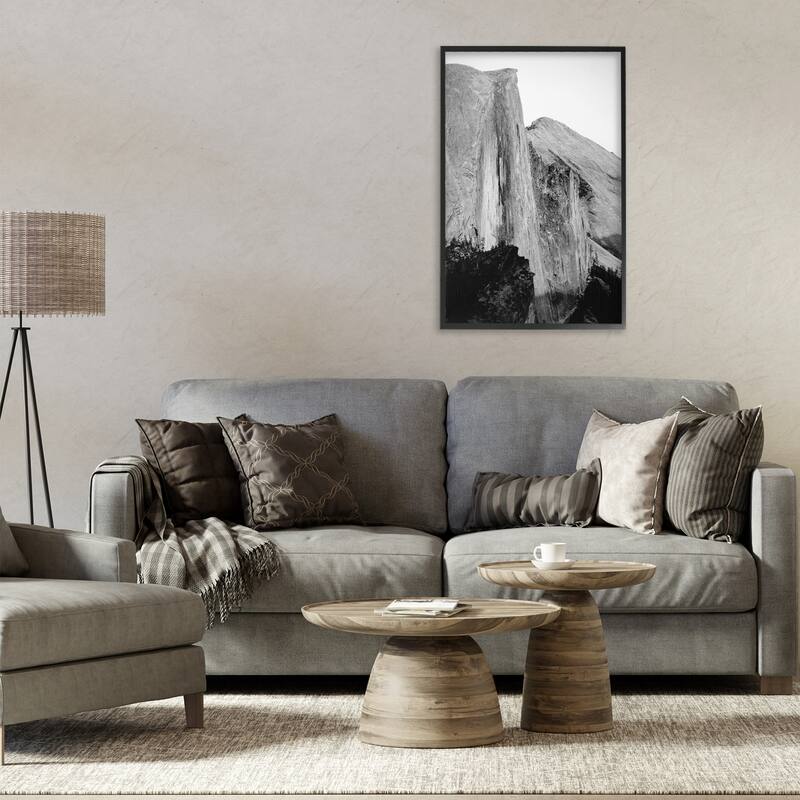 Stupell Towering Yosemite Cliff Framed Giclee Art Design By Gemma Bardot