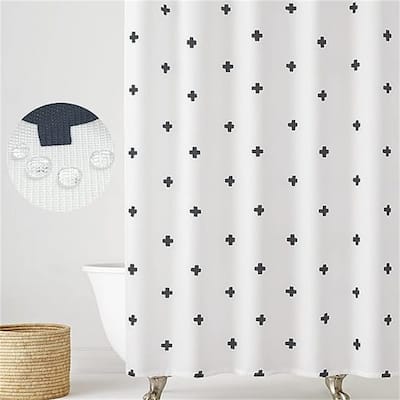 Bathroom shower curtain