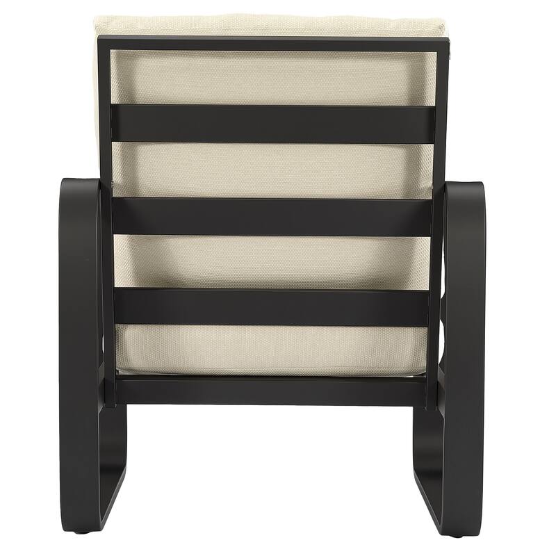 Outdoor Patio Conversation Chair, Loveseat, Sofa with Removable Cushions