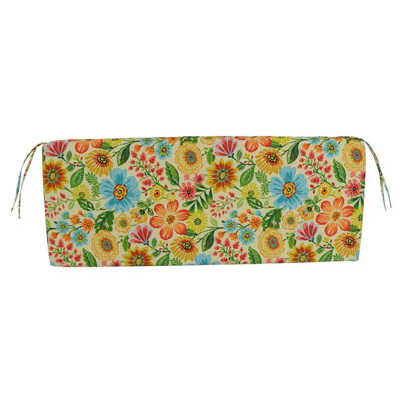 Blazing Needles 54-inch All-Weather Bench Cushion - 54 x 19