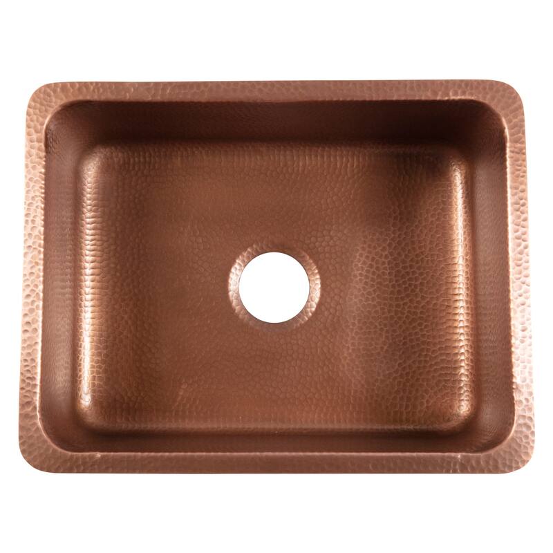 Orwell Copper 23" Single Bowl Undermount Kitchen Sink