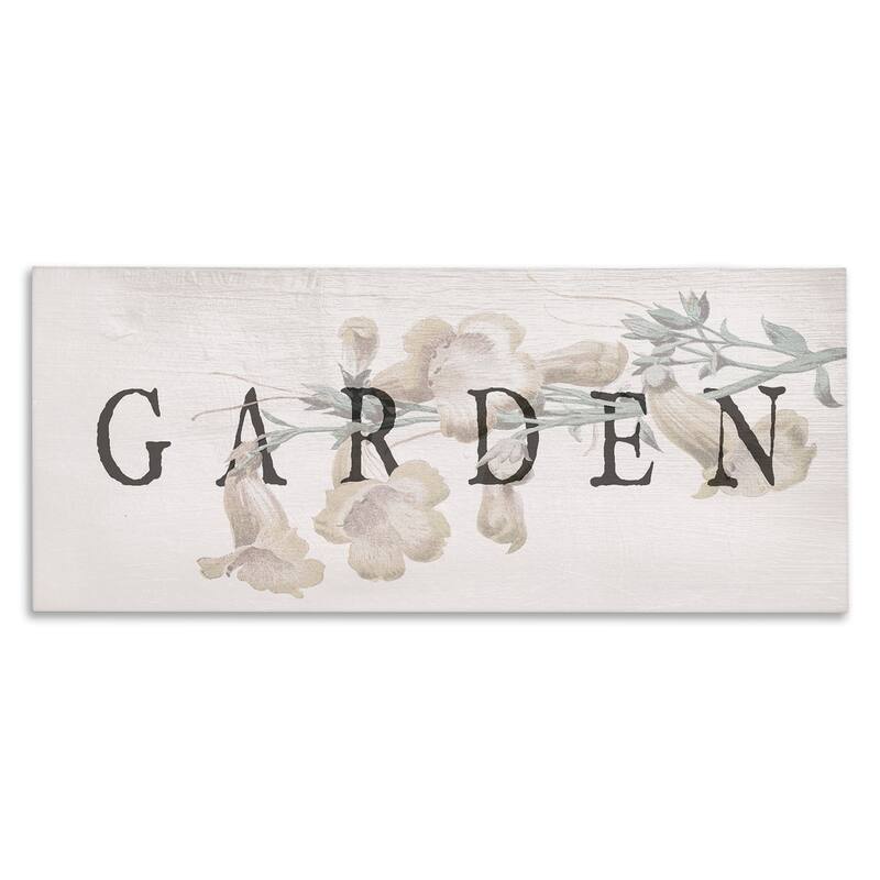 Stupell Rustic Garden & Flower Canvas Wall Art Design By Lil' Rue - 48 x 20