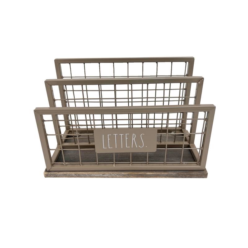 Rae Dunn Desktop Letter Holder/Sorter