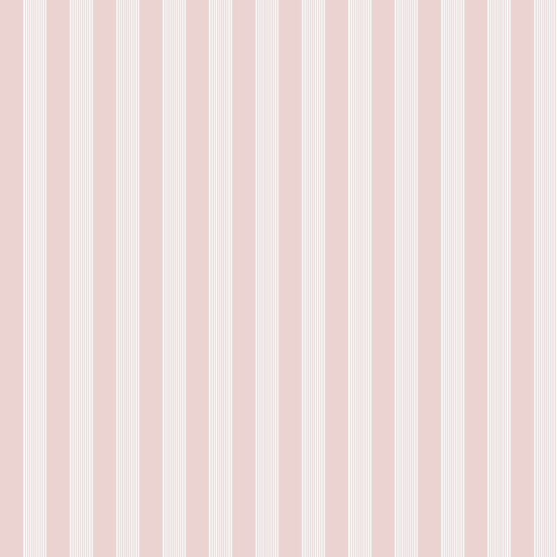 Galerie Wallcoverings Little Explorers 2 Vertical Ribbon Non-woven Matte Wallpaper Roll - 33 feet x 21 inches - Pink
