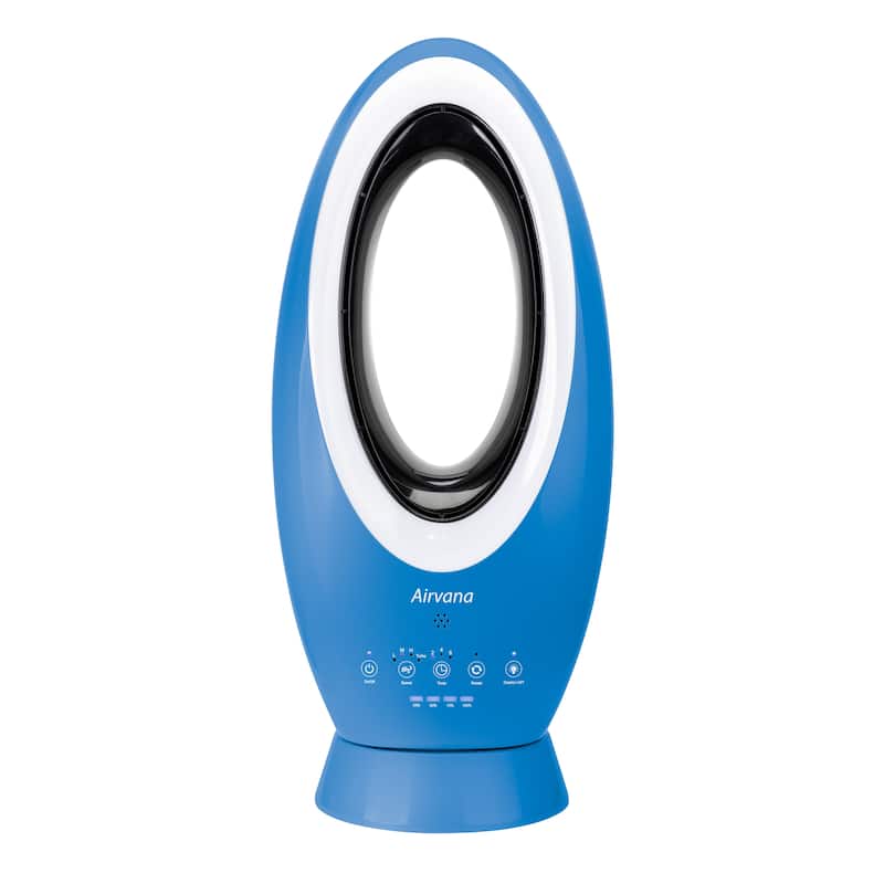 Airvana Bladeless Rechargeable Indoor/Outdoor Fan - Blue
