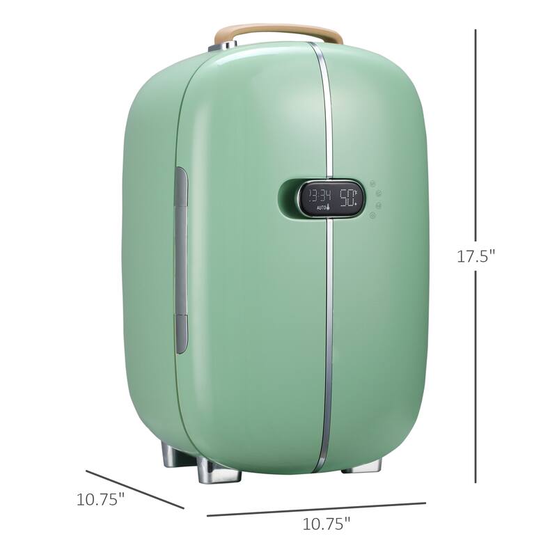 HOMCOM 12 L Portable Mini Makeup Fridge for Skincare - N/A