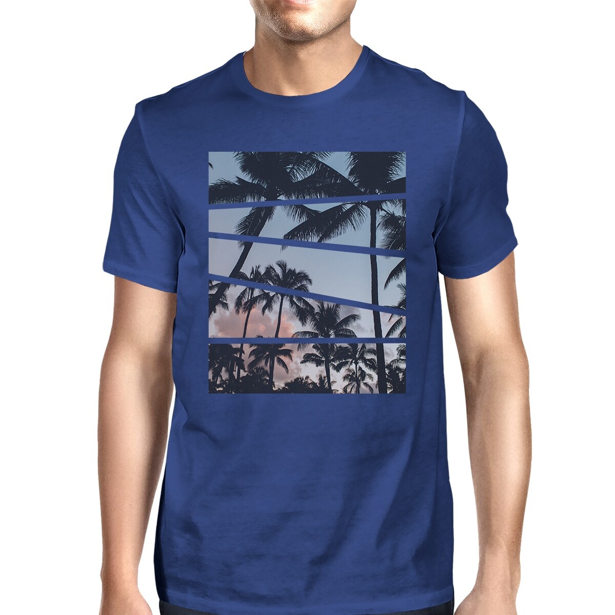 Shop Palm Trees California Sunset Photography Mens Short Sleeve T
