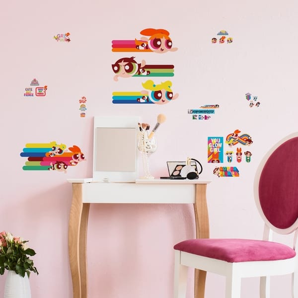 Powerpuff Girls Peel and Stick Wall Decals by RoomMates