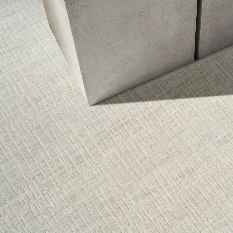 Calvin Klein CK079 Notes Indoor only Grey Abstract Area Rug